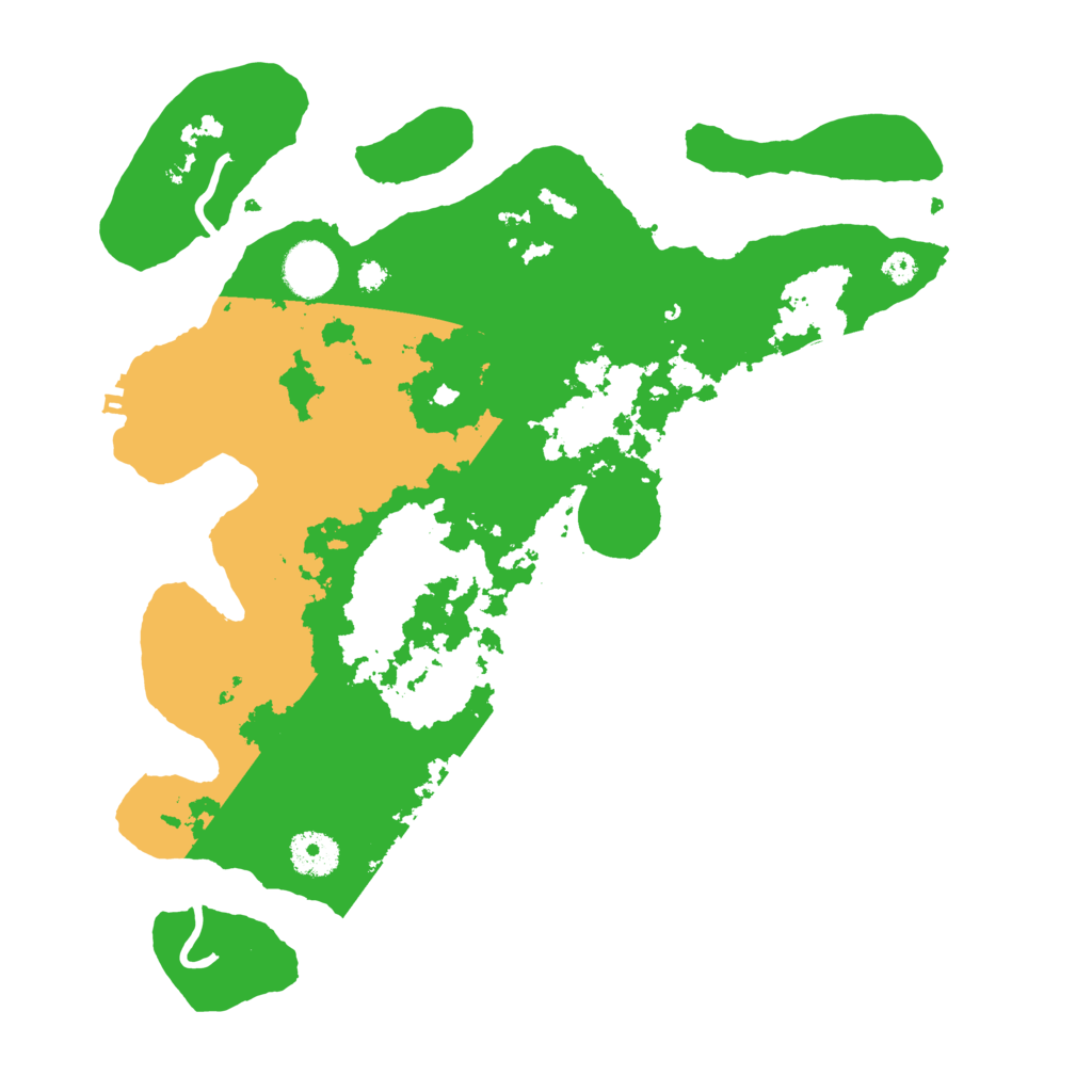 Biome Rust Map: Procedural Map, Size: 3500, Seed: 3362390