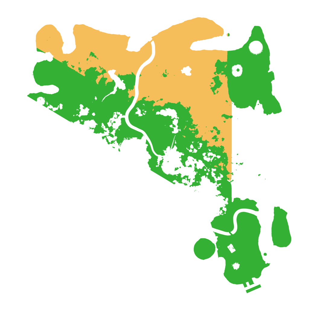 Biome Rust Map: Procedural Map, Size: 4000, Seed: 605190688