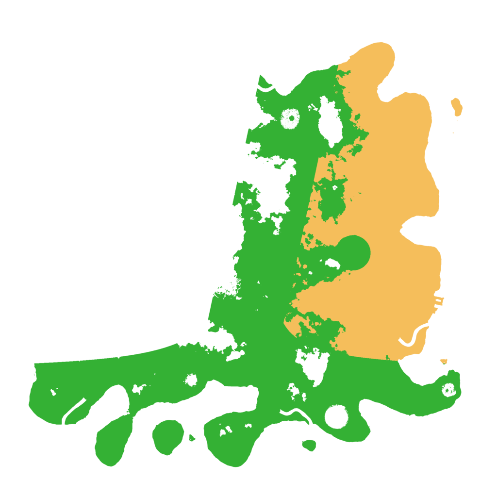 Biome Rust Map: Procedural Map, Size: 3750, Seed: 382086