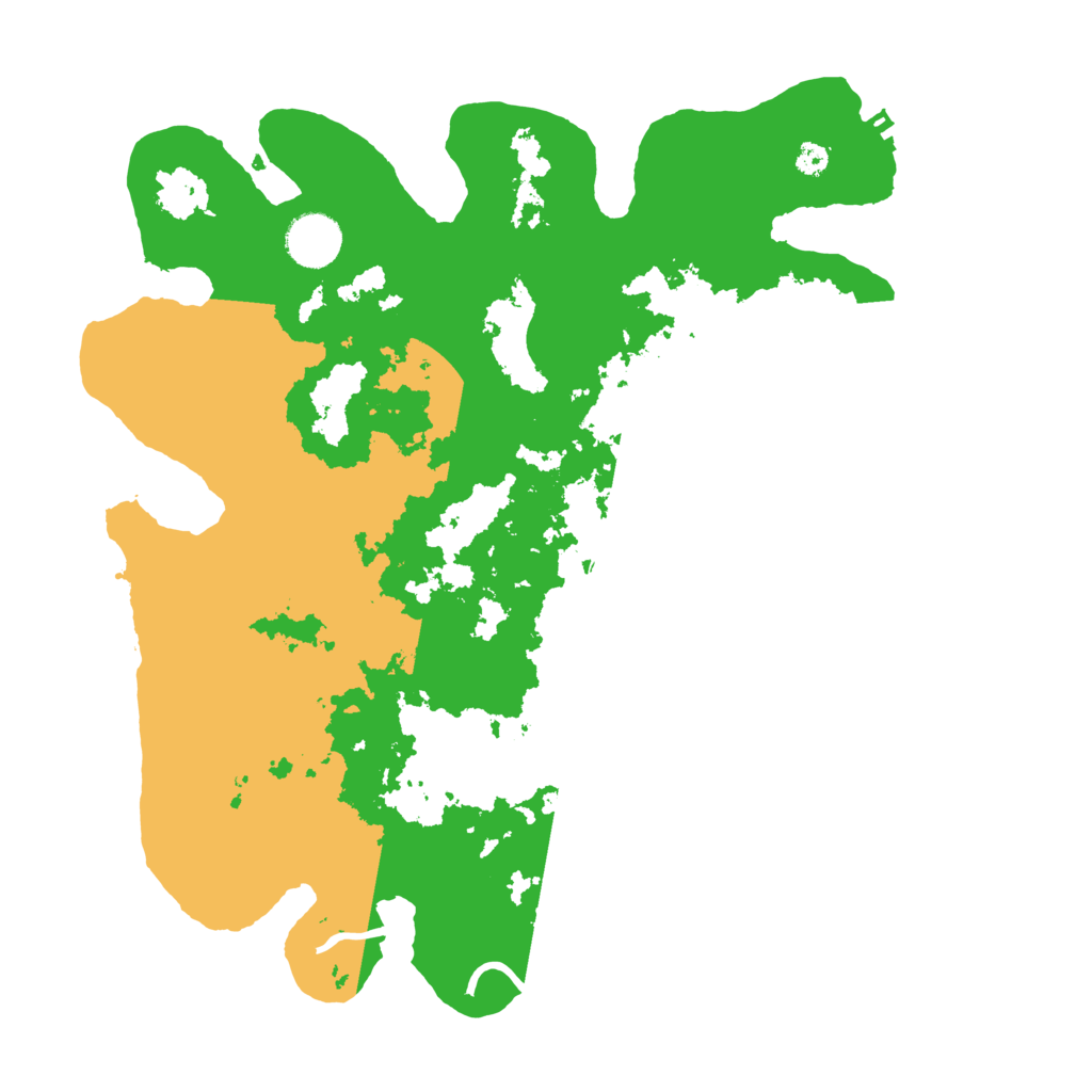Biome Rust Map: Procedural Map, Size: 3500, Seed: 1753197822