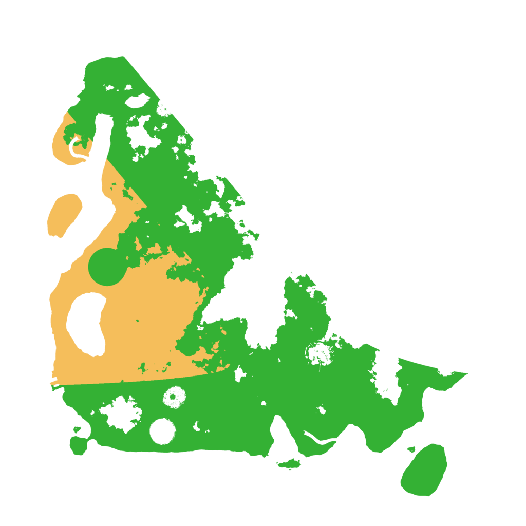 Biome Rust Map: Procedural Map, Size: 3650, Seed: 26236262