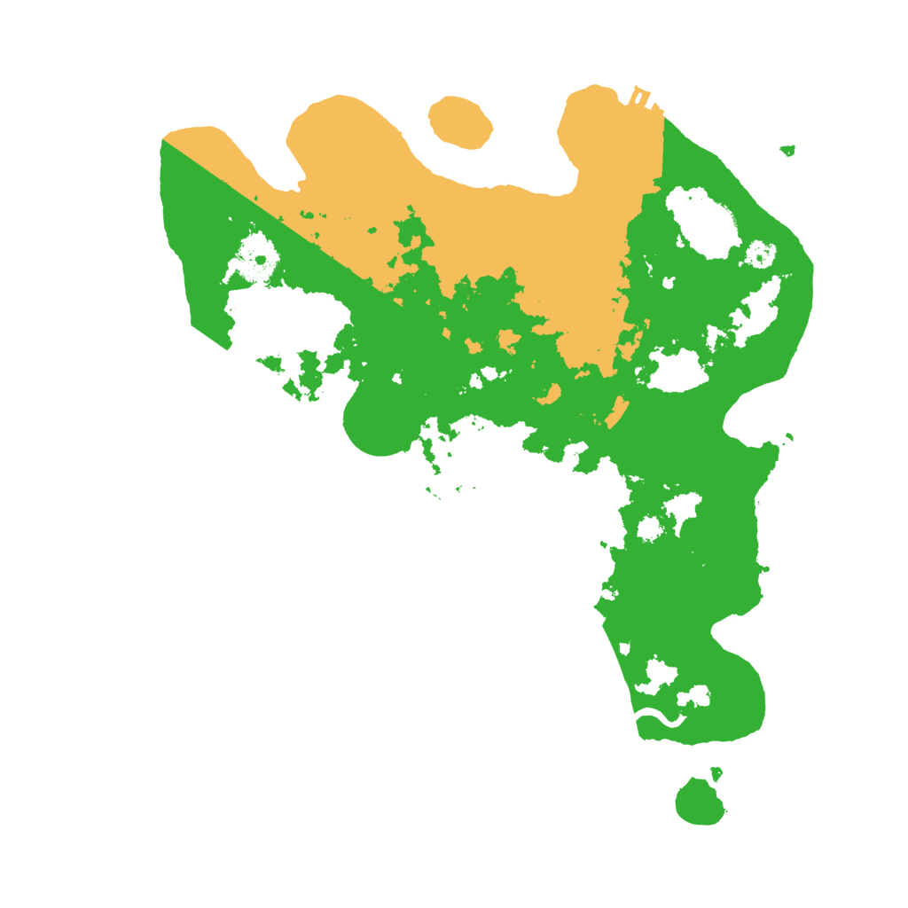 Biome Rust Map: Procedural Map, Size: 3250, Seed: 897276106