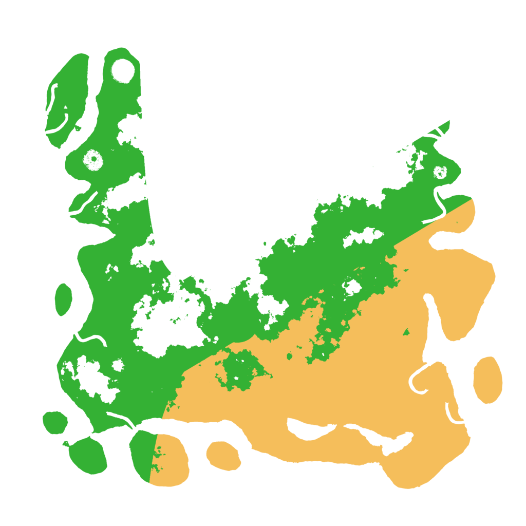 Biome Rust Map: Procedural Map, Size: 4000, Seed: 1295517234