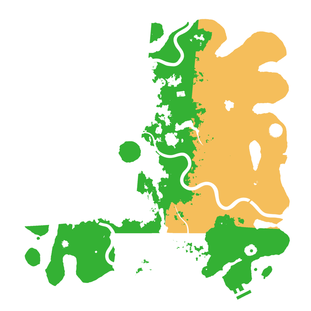 Biome Rust Map: Procedural Map, Size: 4000, Seed: 160434