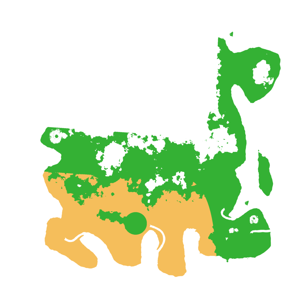 Biome Rust Map: Procedural Map, Size: 3500, Seed: 41722678
