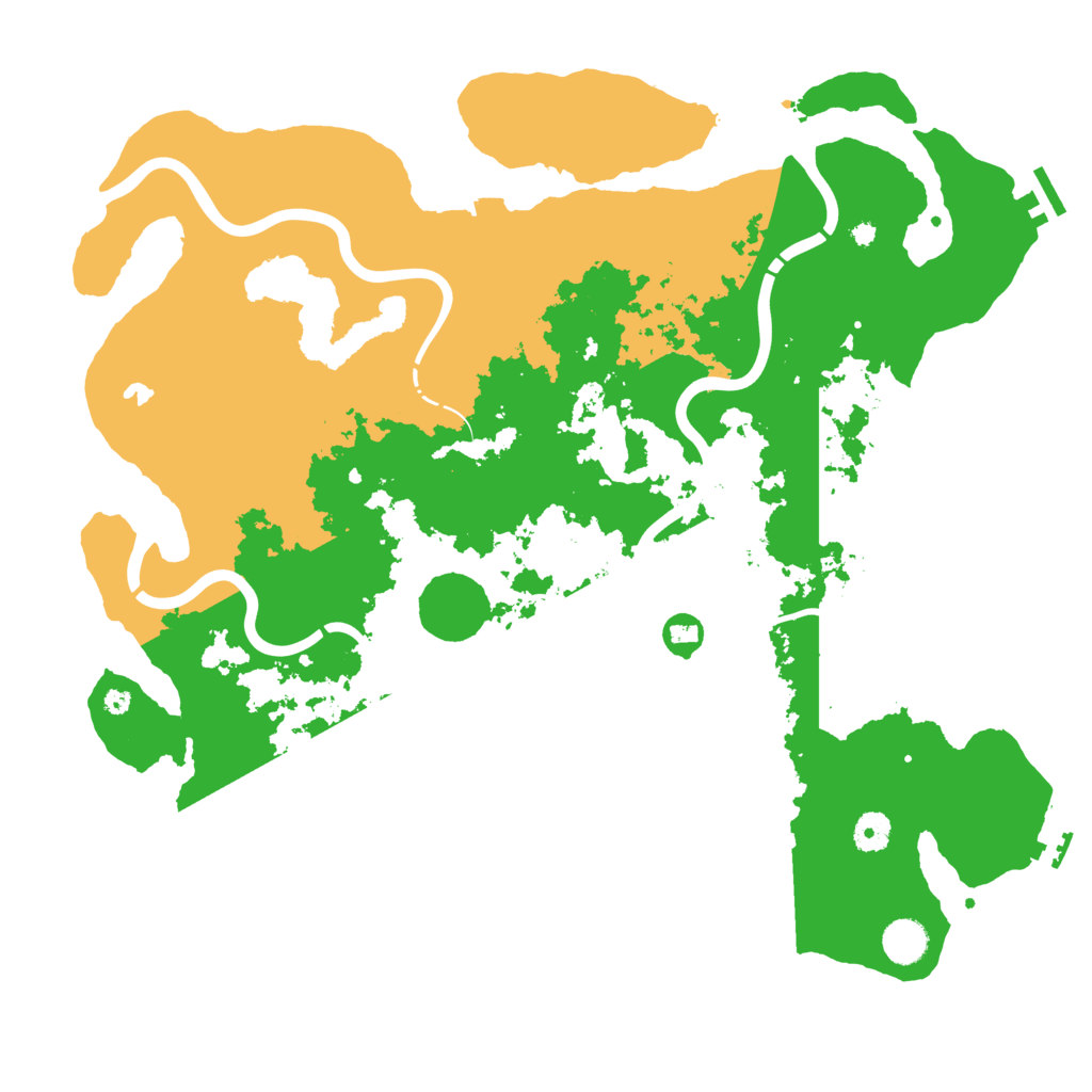 Biome Rust Map: Procedural Map, Size: 4250, Seed: 32696