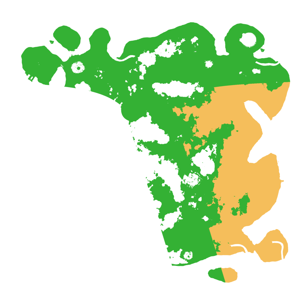 Biome Rust Map: Procedural Map, Size: 3750, Seed: 233020