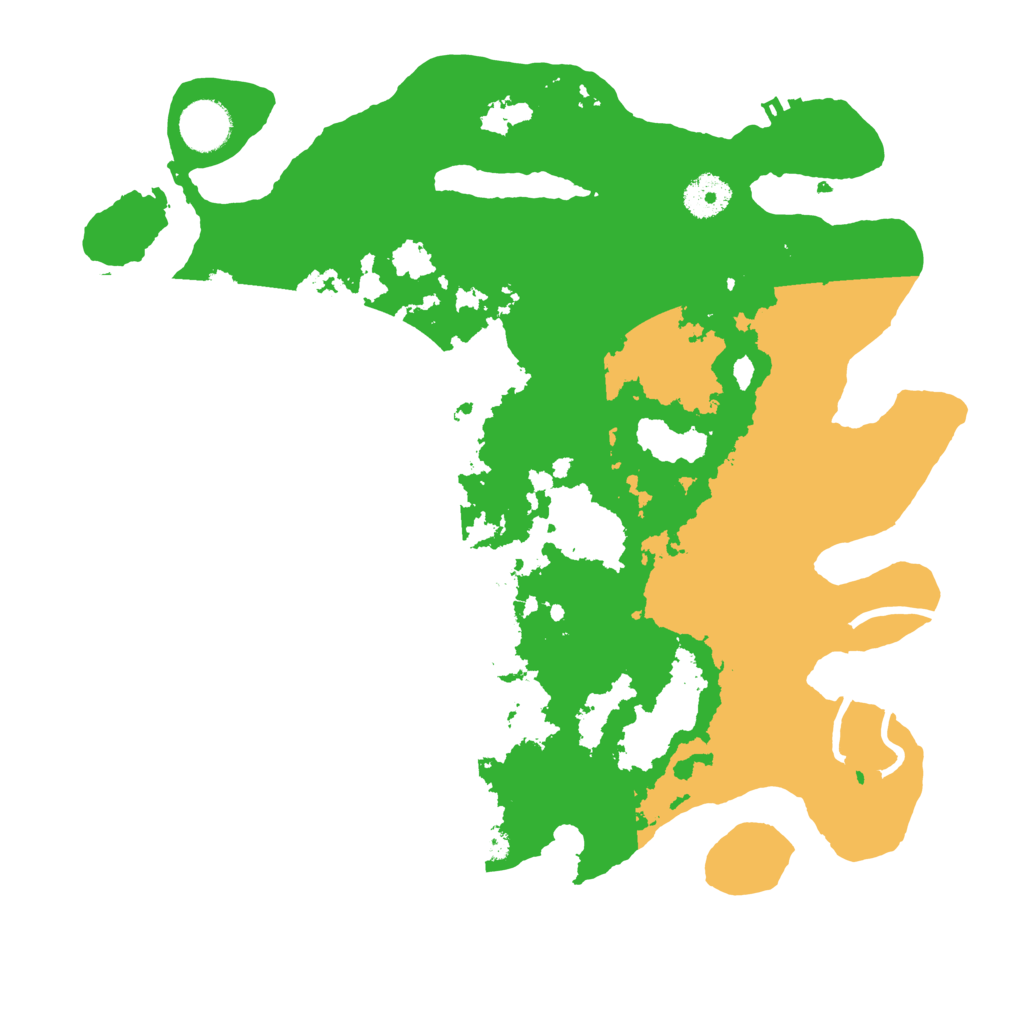 Biome Rust Map: Procedural Map, Size: 3500, Seed: 99169619