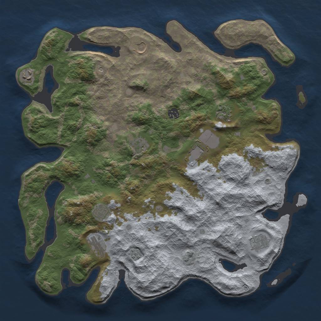 Barren :: Rust Map :: Just-Wiped