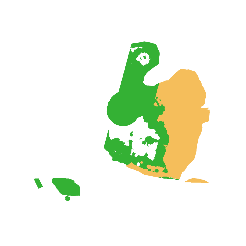 Biome Rust Map: Procedural Map, Size: 2000, Seed: 237562