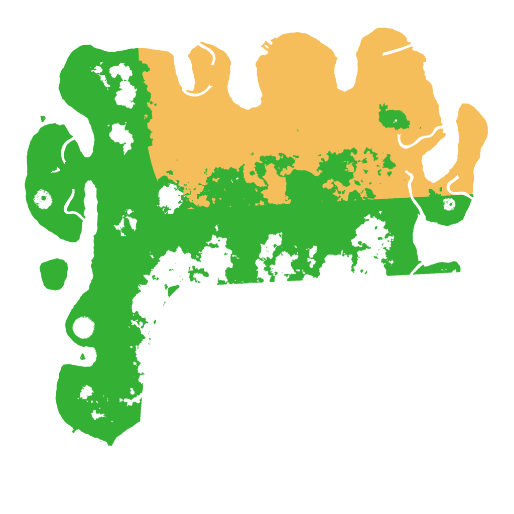Biome Rust Map: Procedural Map, Size: 4250, Seed: 3781