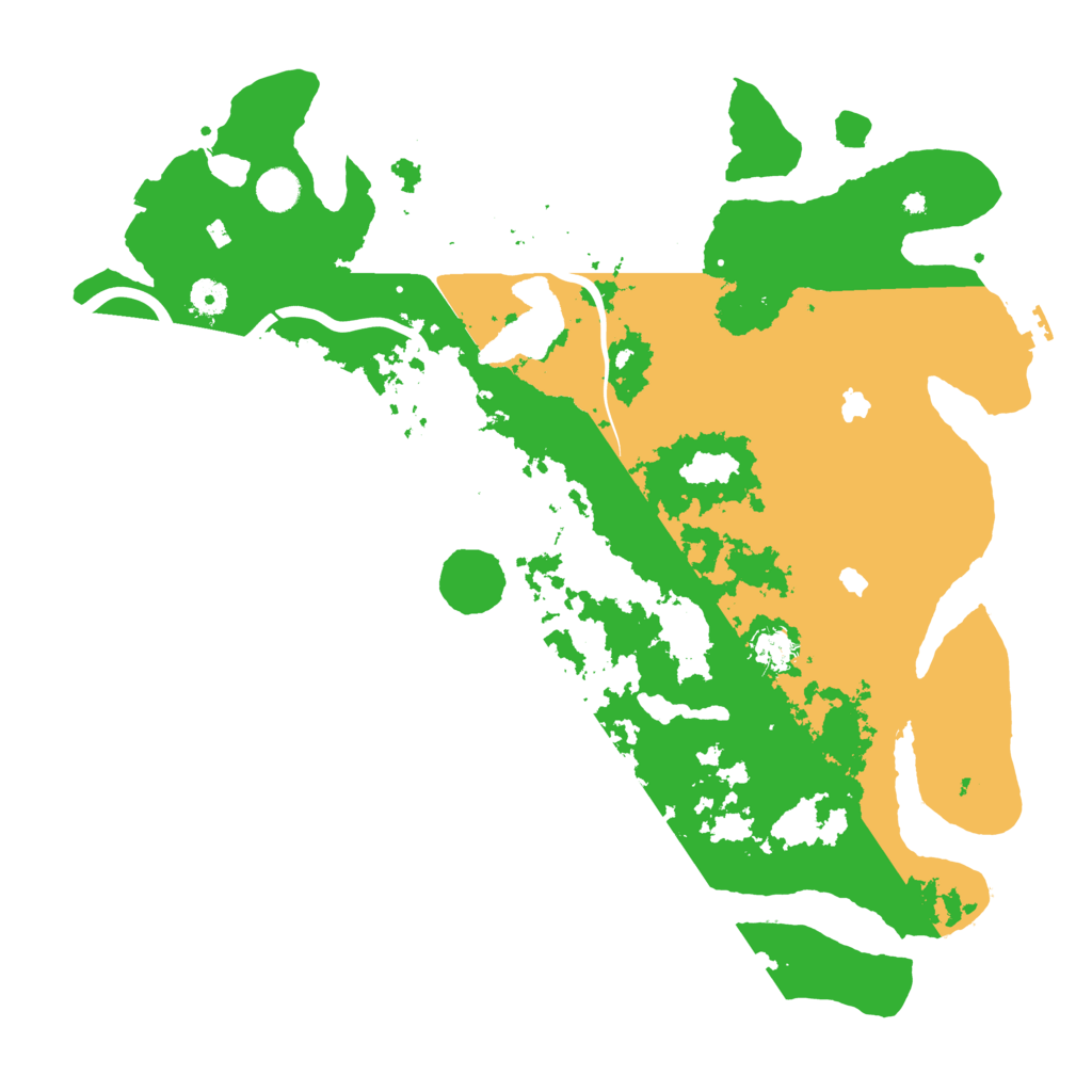 Biome Rust Map: Procedural Map, Size: 4500, Seed: 594188664