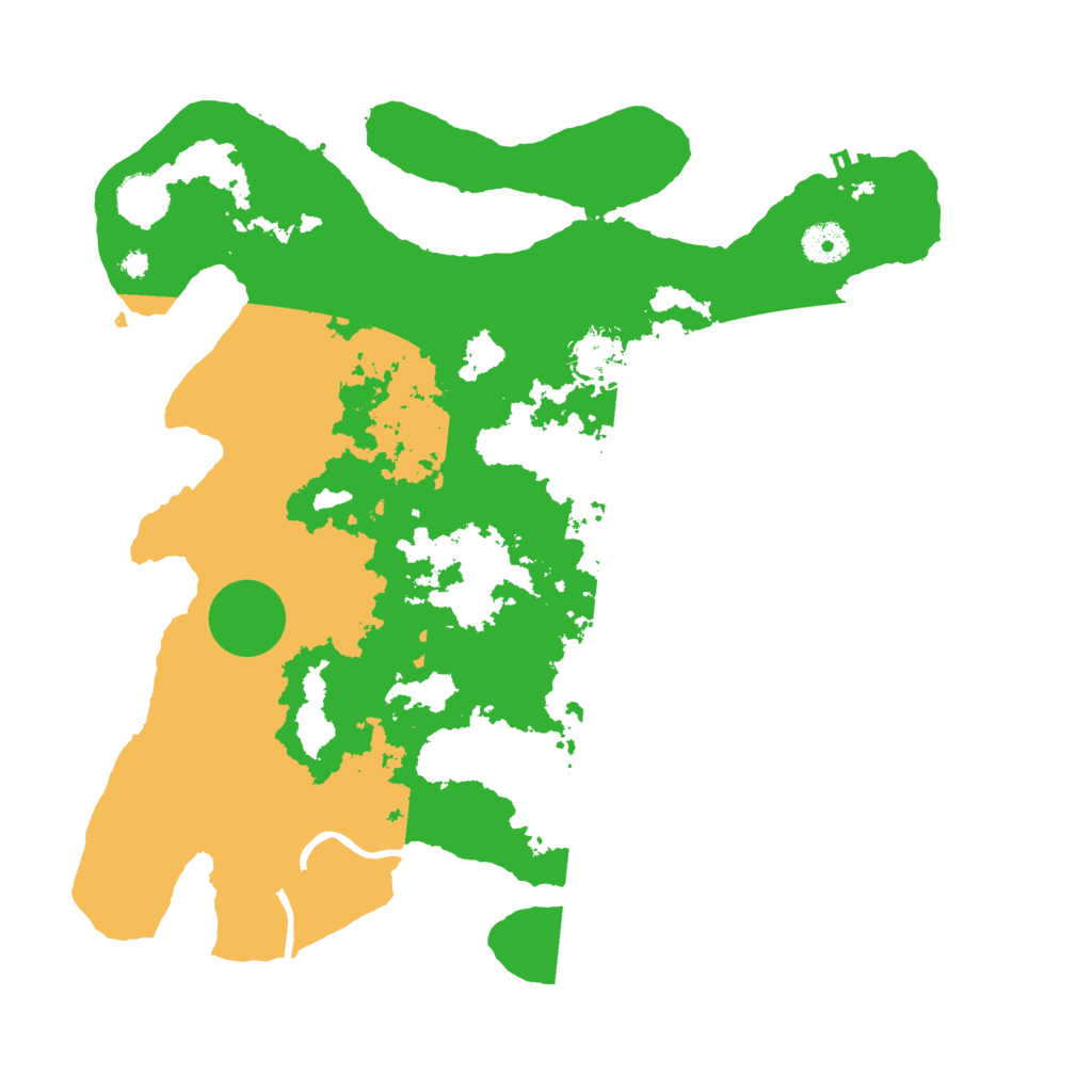 Biome Rust Map: Procedural Map, Size: 3750, Seed: 422172704