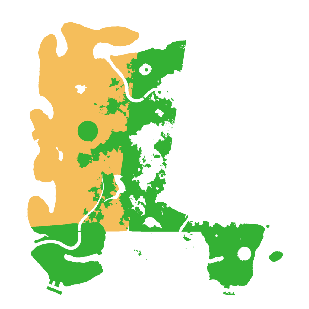 Biome Rust Map: Procedural Map, Size: 4000, Seed: 47650
