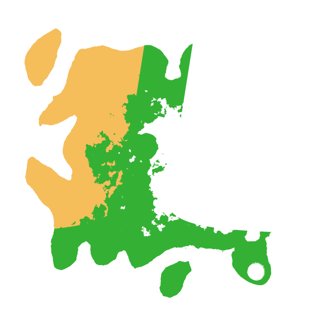 Biome Rust Map: Barren, Size: 3250, Seed: 864124761