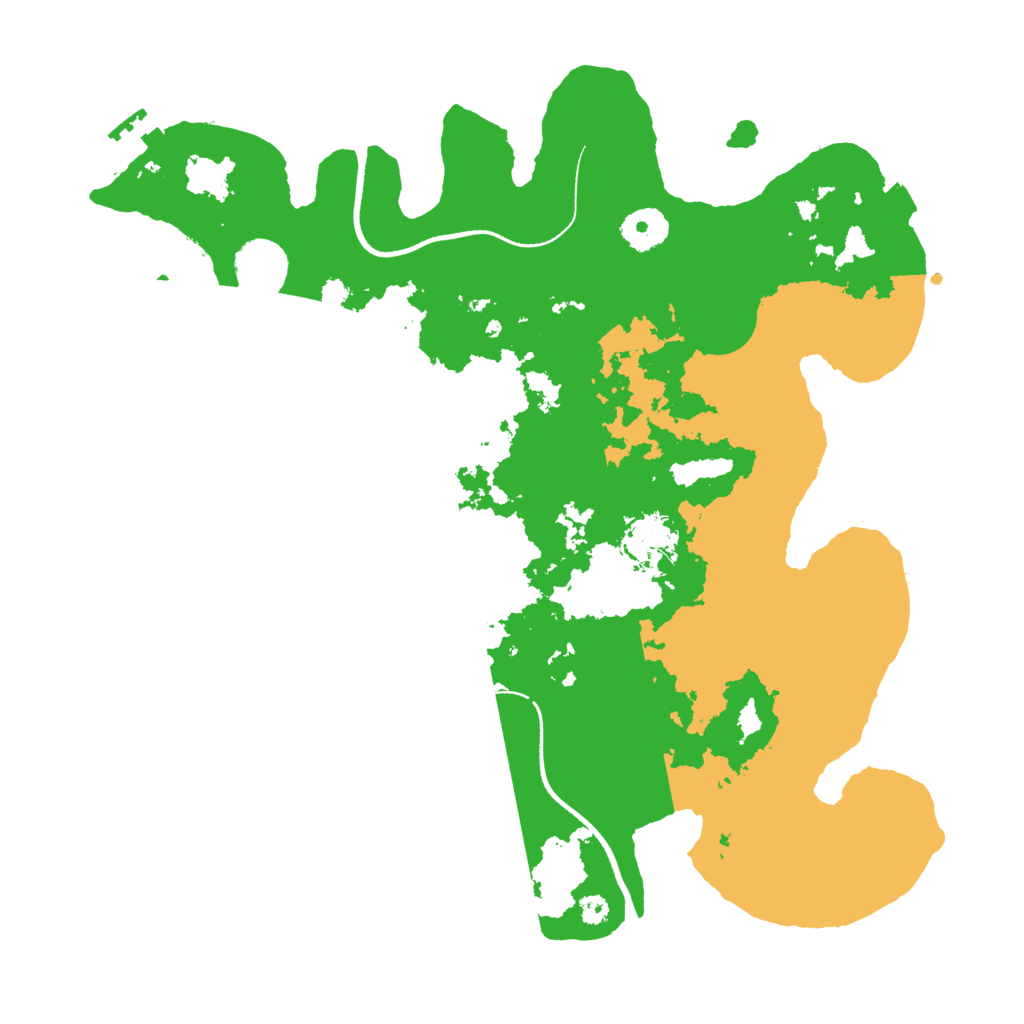 Biome Rust Map: Procedural Map, Size: 3500, Seed: 1819336339