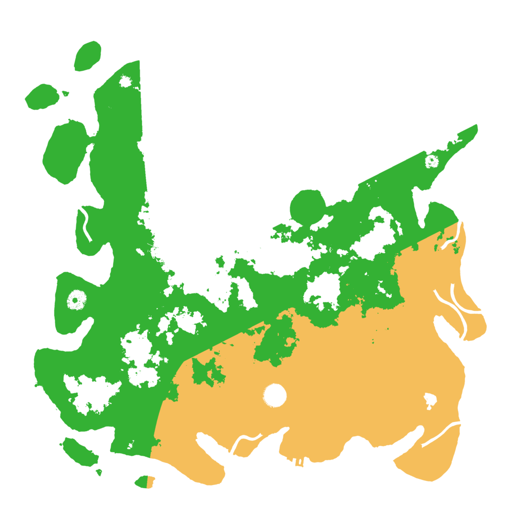 Biome Rust Map: Procedural Map, Size: 4000, Seed: 497312395
