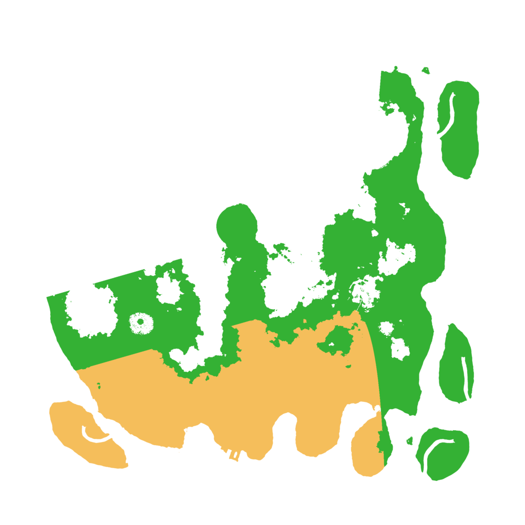 Biome Rust Map: Procedural Map, Size: 3400, Seed: 29777203