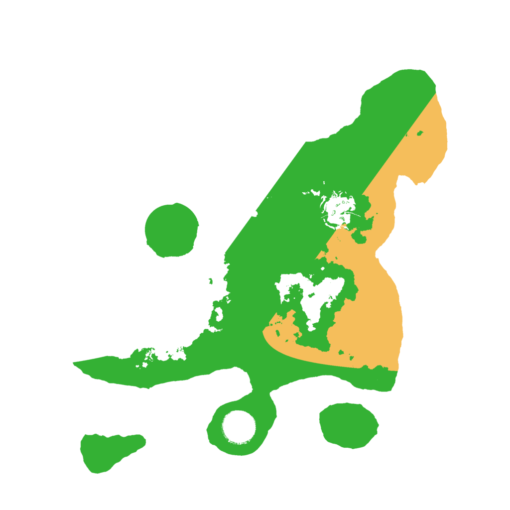 Biome Rust Map: Barren, Size: 2700, Seed: 7534567