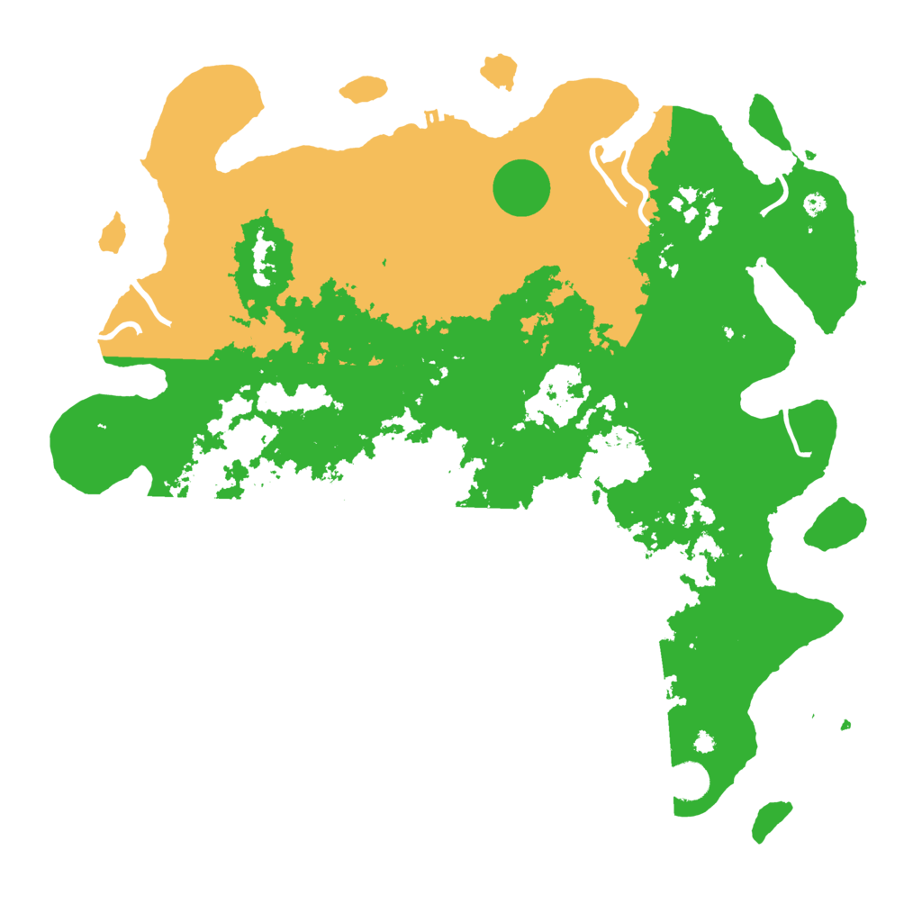 Biome Rust Map: Procedural Map, Size: 4250, Seed: 56455