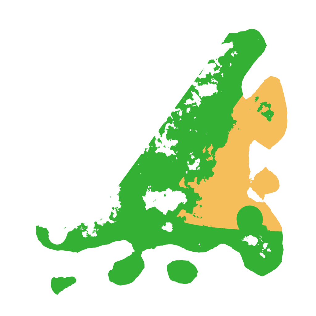 Biome Rust Map: Barren, Size: 3200, Seed: 7534567