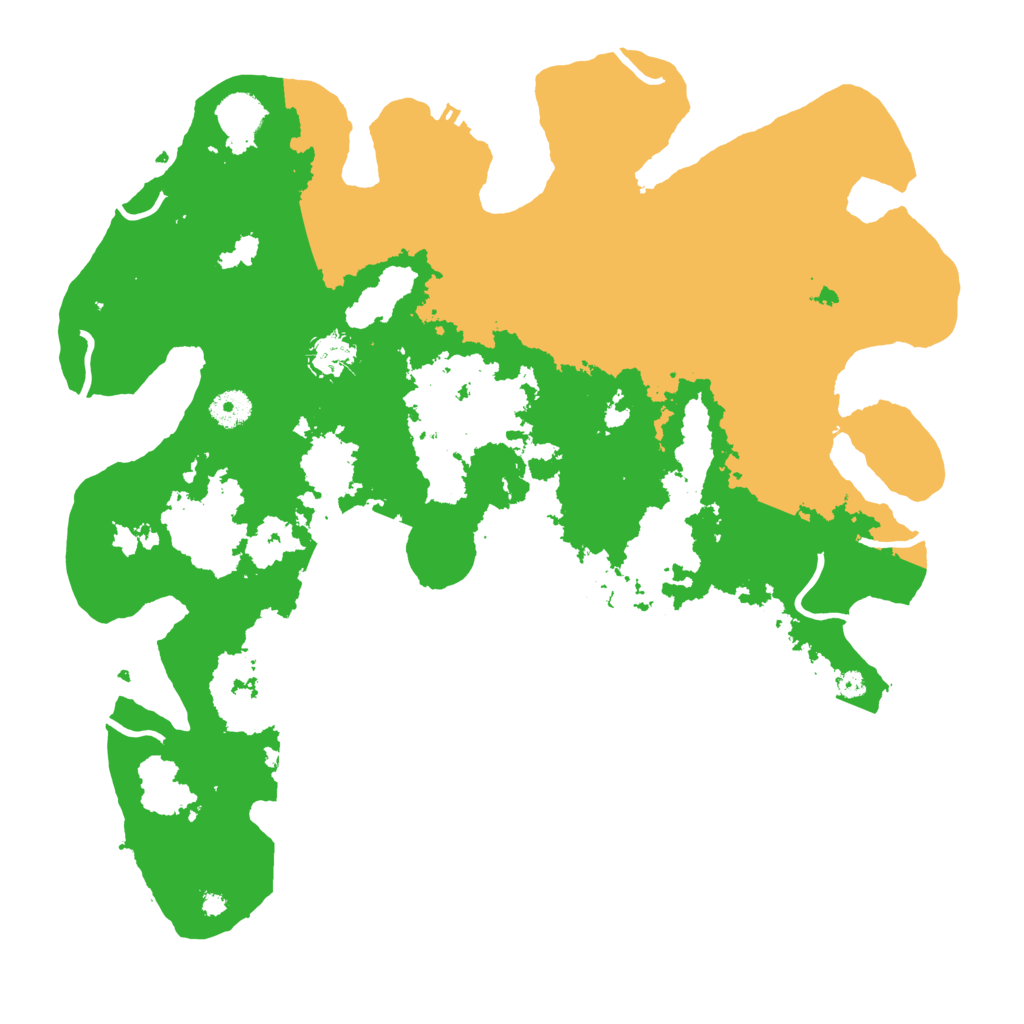 Biome Rust Map: Procedural Map, Size: 4000, Seed: 107219023