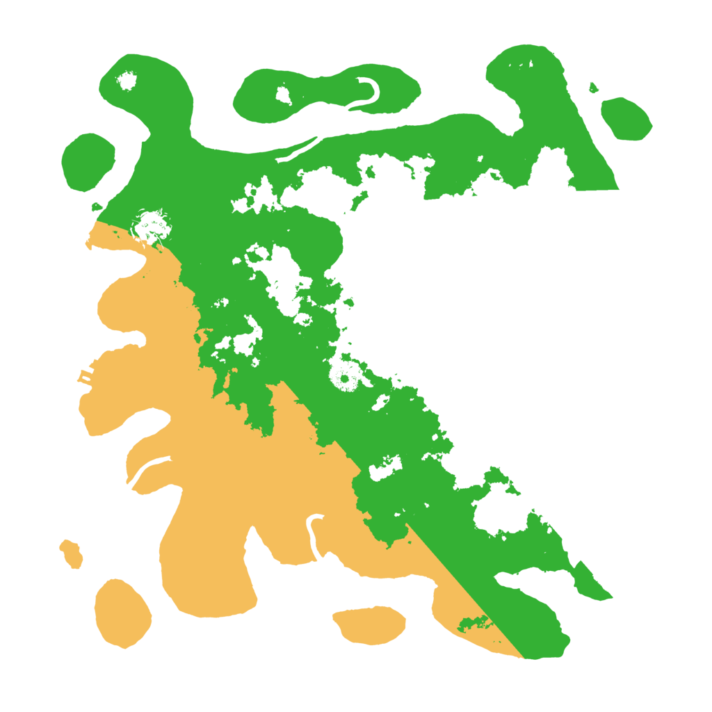 Biome Rust Map: Procedural Map, Size: 3500, Seed: 737069