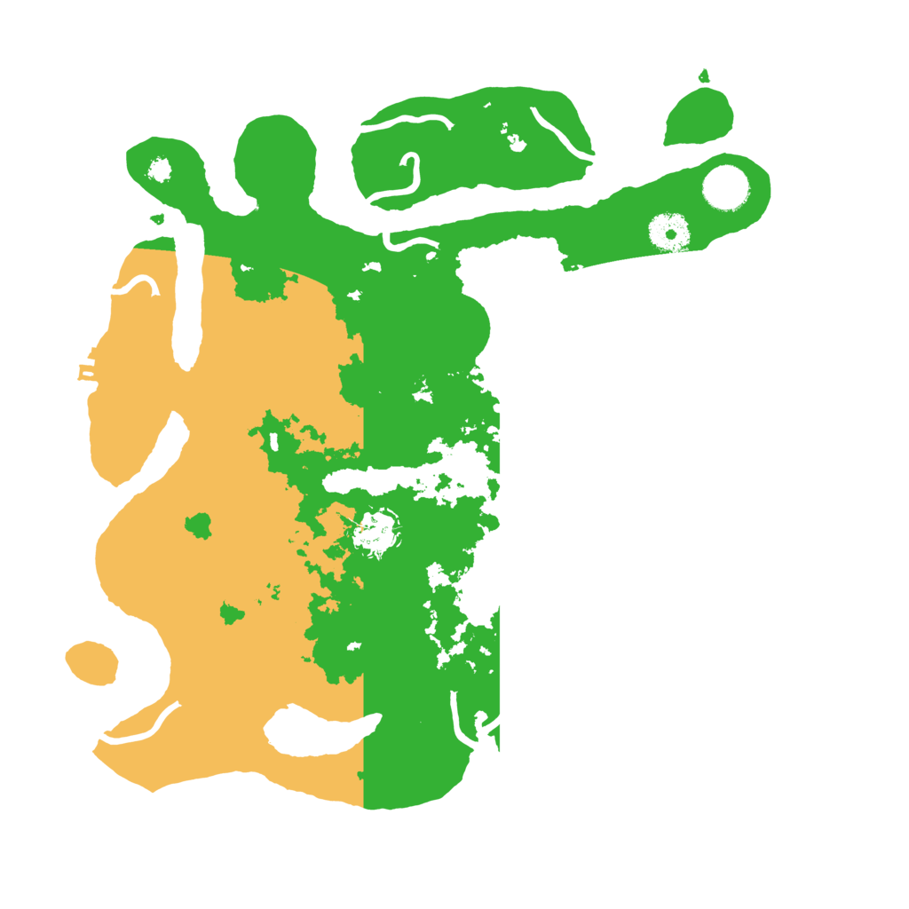 Biome Rust Map: Procedural Map, Size: 3500, Seed: 936965