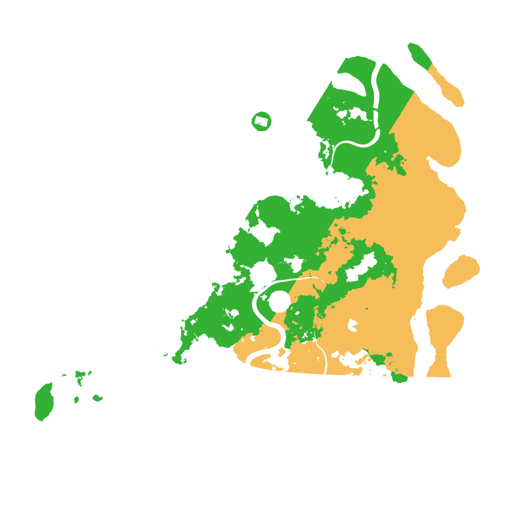 Biome Rust Map: Procedural Map, Size: 4250, Seed: 1007636355