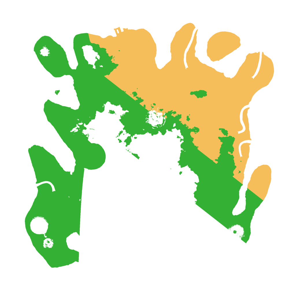 Biome Rust Map: Procedural Map, Size: 3000, Seed: 1550073419