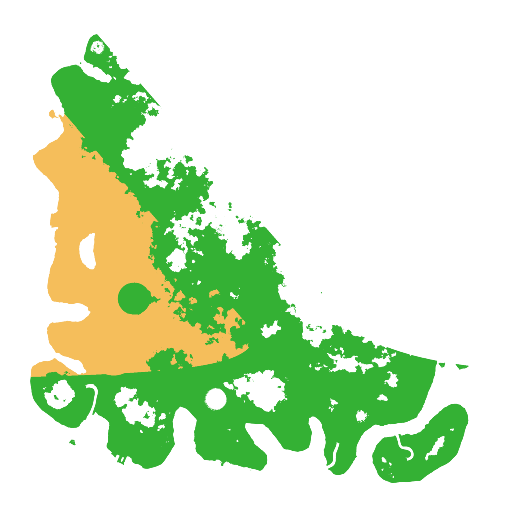 Biome Rust Map: Procedural Map, Size: 4250, Seed: 59943015