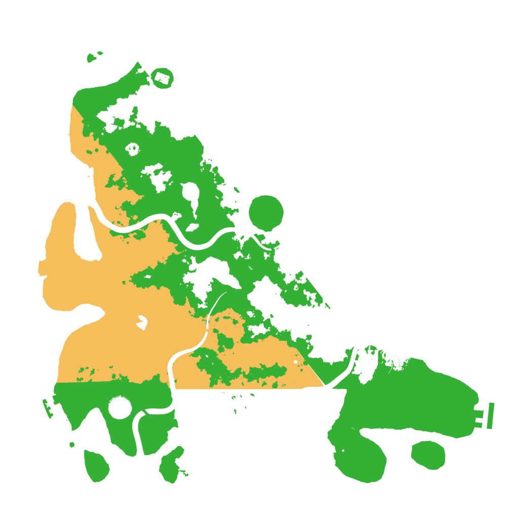 Biome Rust Map: Procedural Map, Size: 4000, Seed: 9766969
