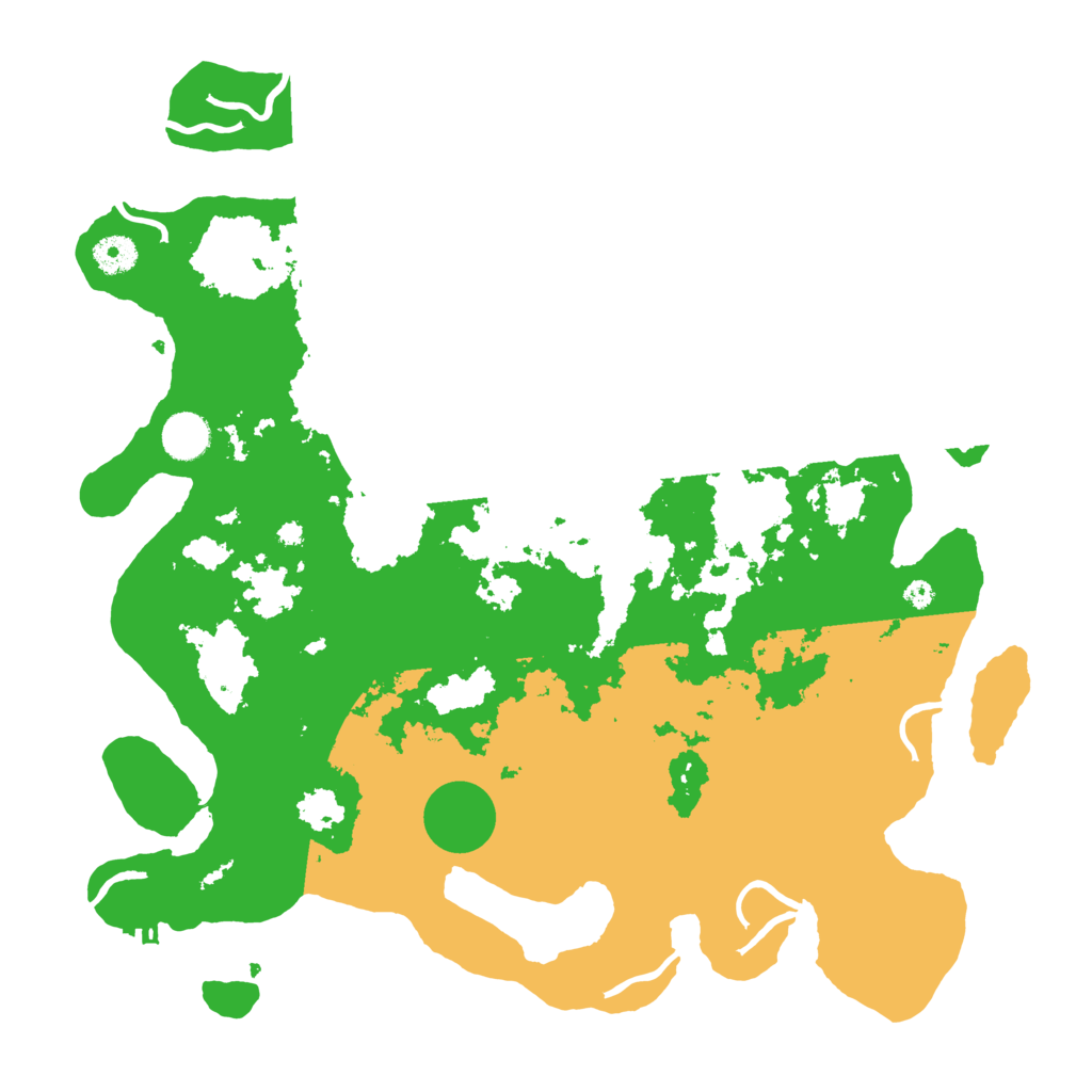 Biome Rust Map: Procedural Map, Size: 4000, Seed: 816824