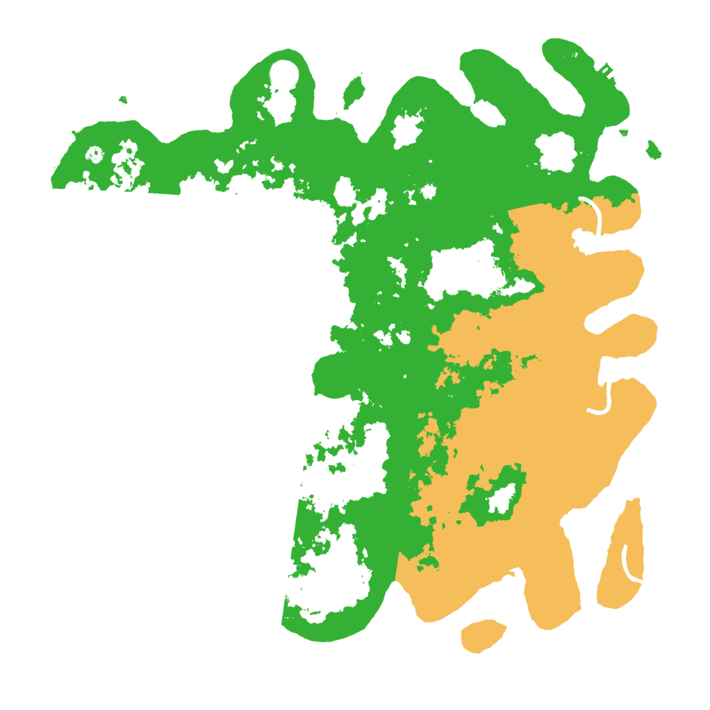 Biome Rust Map: Procedural Map, Size: 4250, Seed: 735465