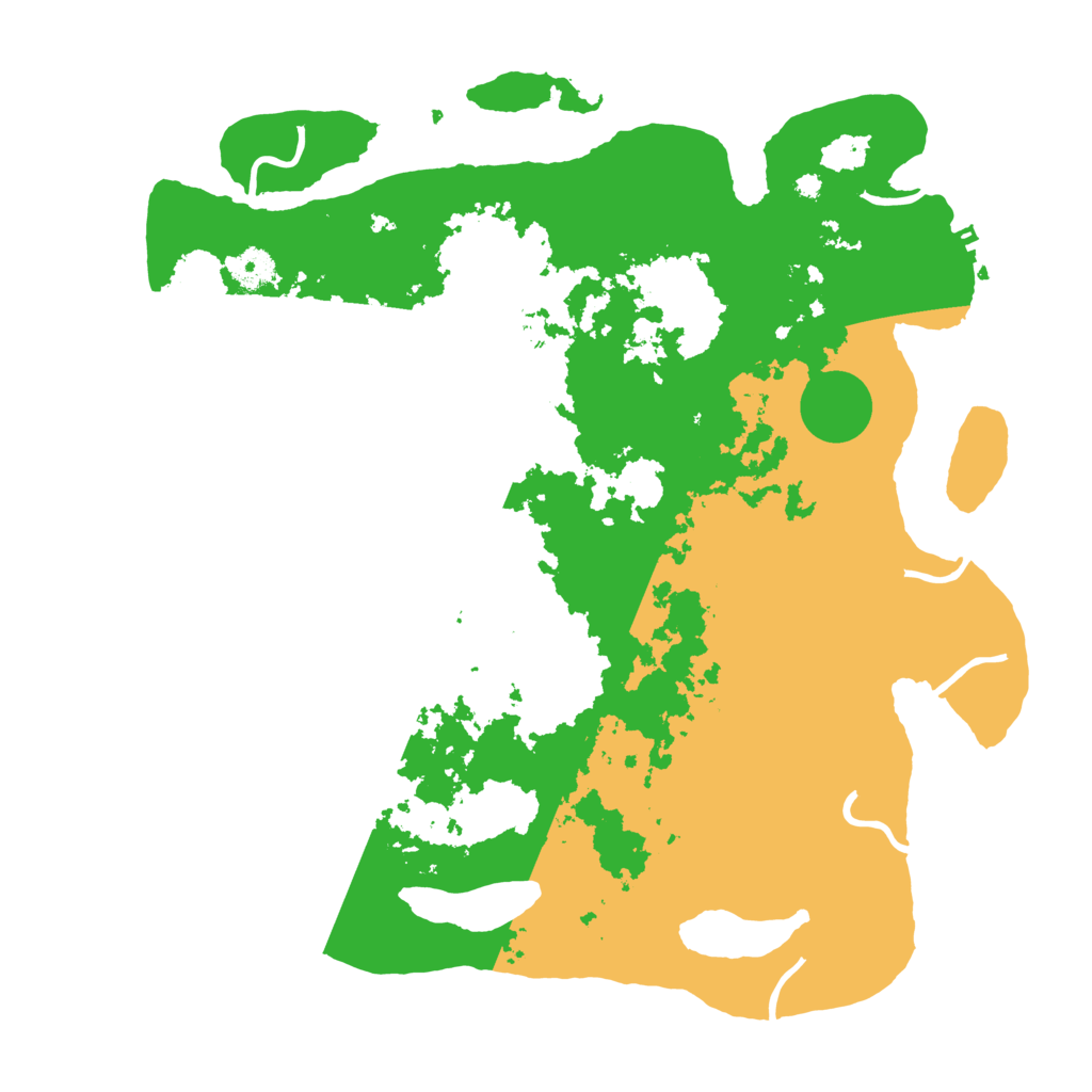 Biome Rust Map: Procedural Map, Size: 4000, Seed: 650791036
