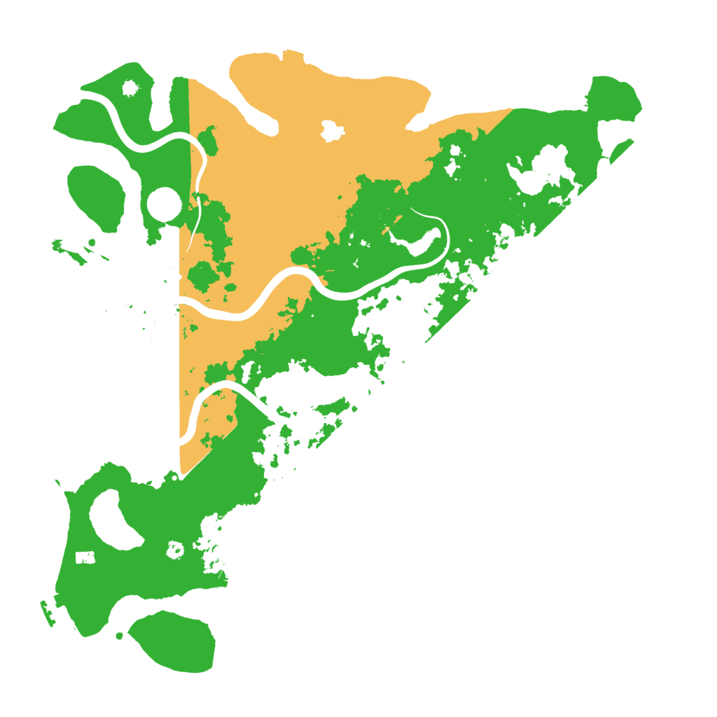 Biome Rust Map: Procedural Map, Size: 4000, Seed: 13759184