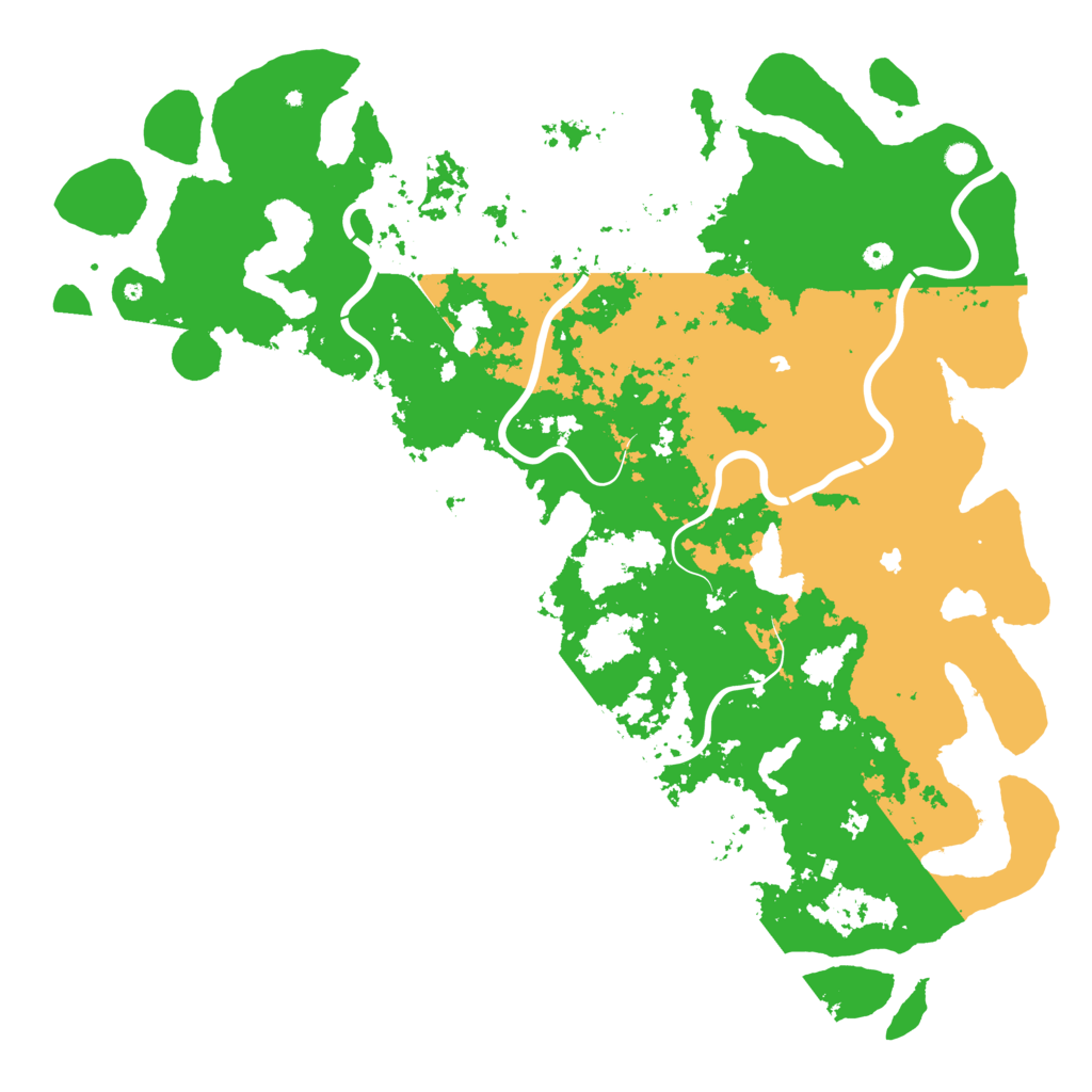 Biome Rust Map: Procedural Map, Size: 6000, Seed: 63259720