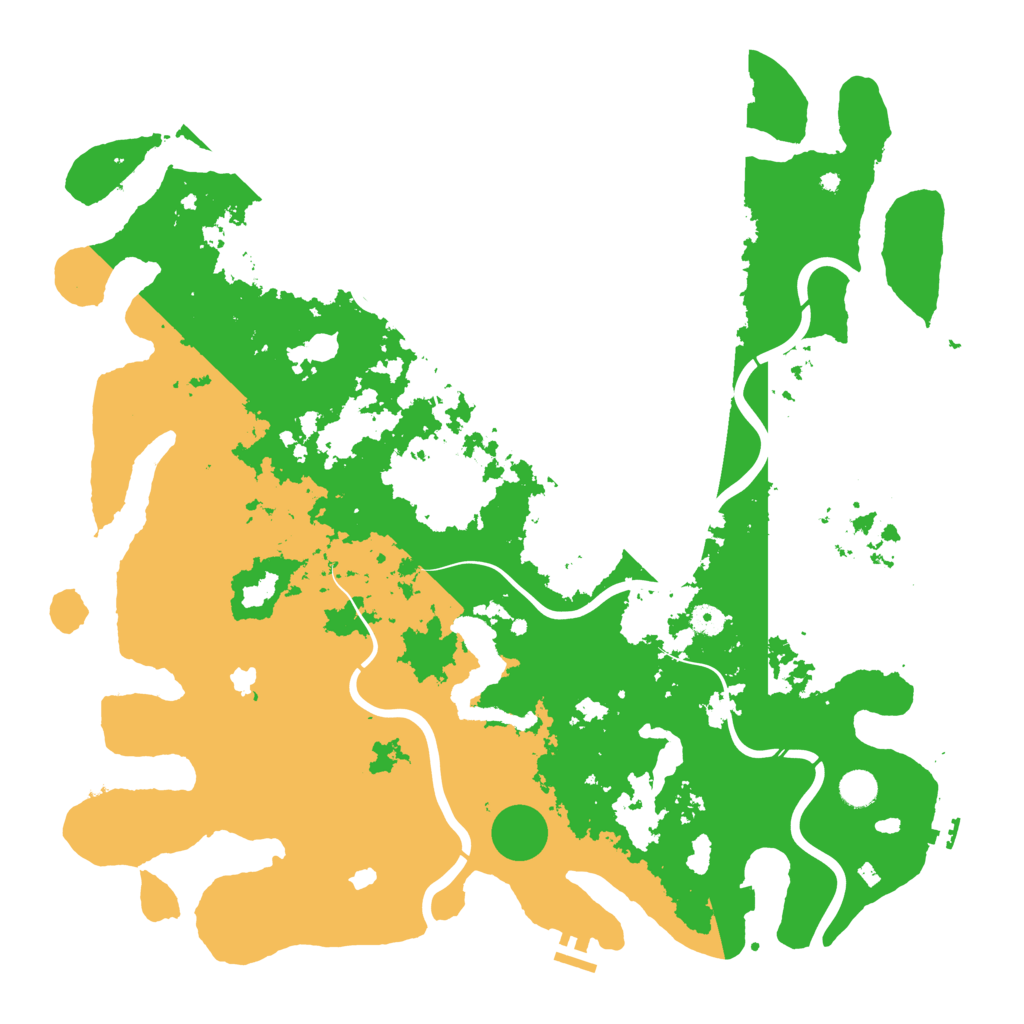 Biome Rust Map: Procedural Map, Size: 4800, Seed: 1887012058