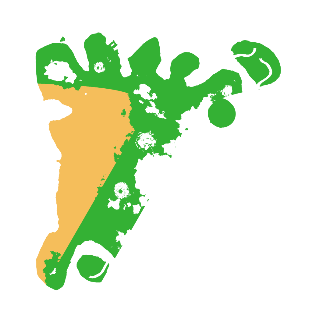 Biome Rust Map: Procedural Map, Size: 3000, Seed: 5780601