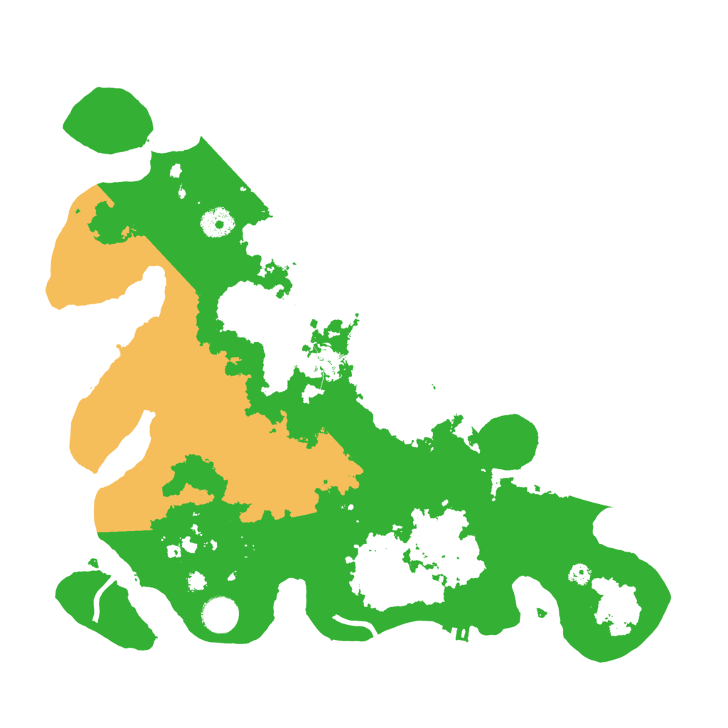Biome Rust Map: Procedural Map, Size: 3500, Seed: 19797240