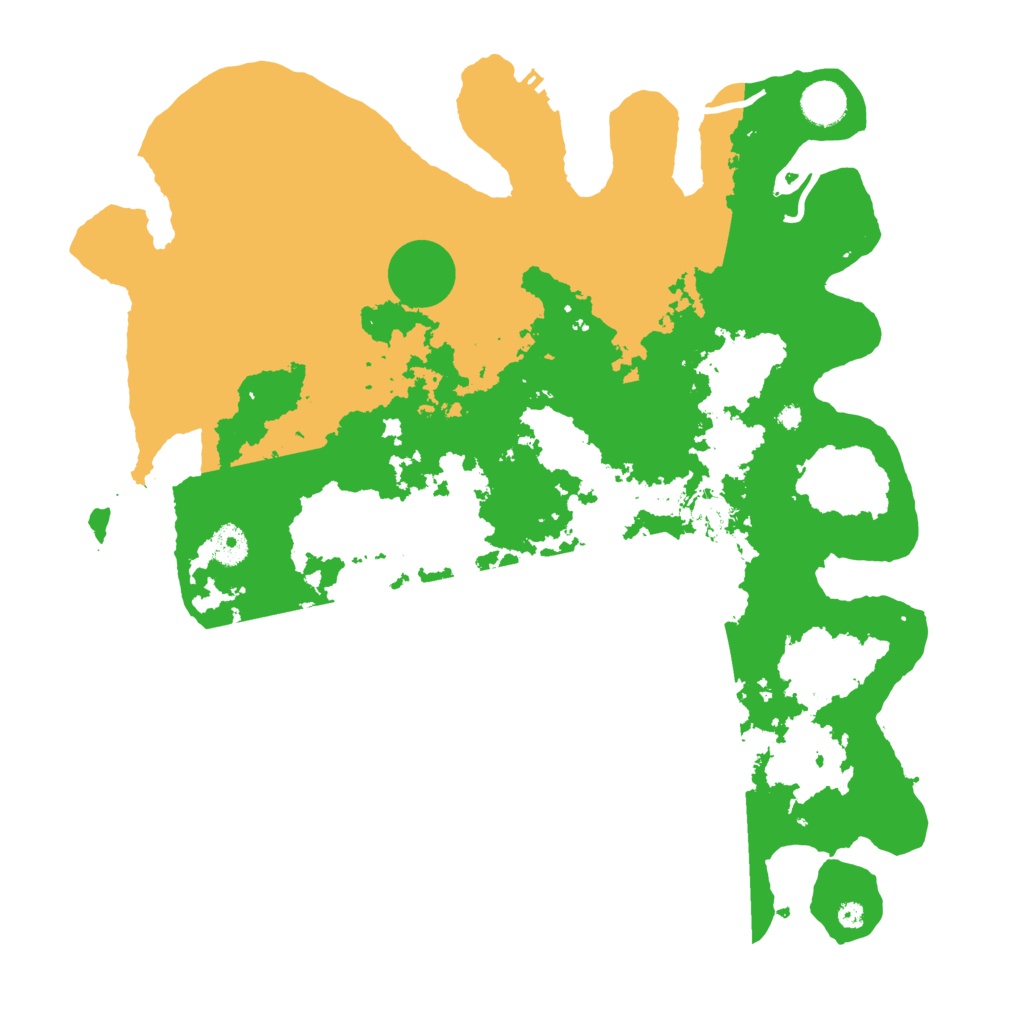 Biome Rust Map: Procedural Map, Size: 4000, Seed: 8739375