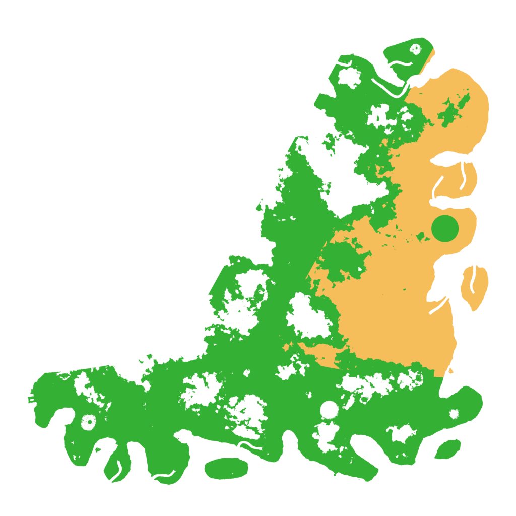 Biome Rust Map: Procedural Map, Size: 5000, Seed: 45213806