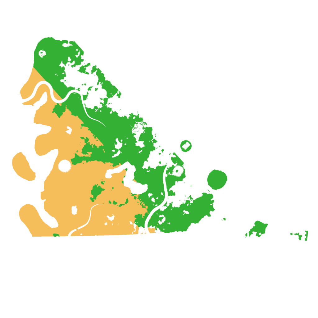 Biome Rust Map: Procedural Map, Size: 4500, Seed: 1072364843