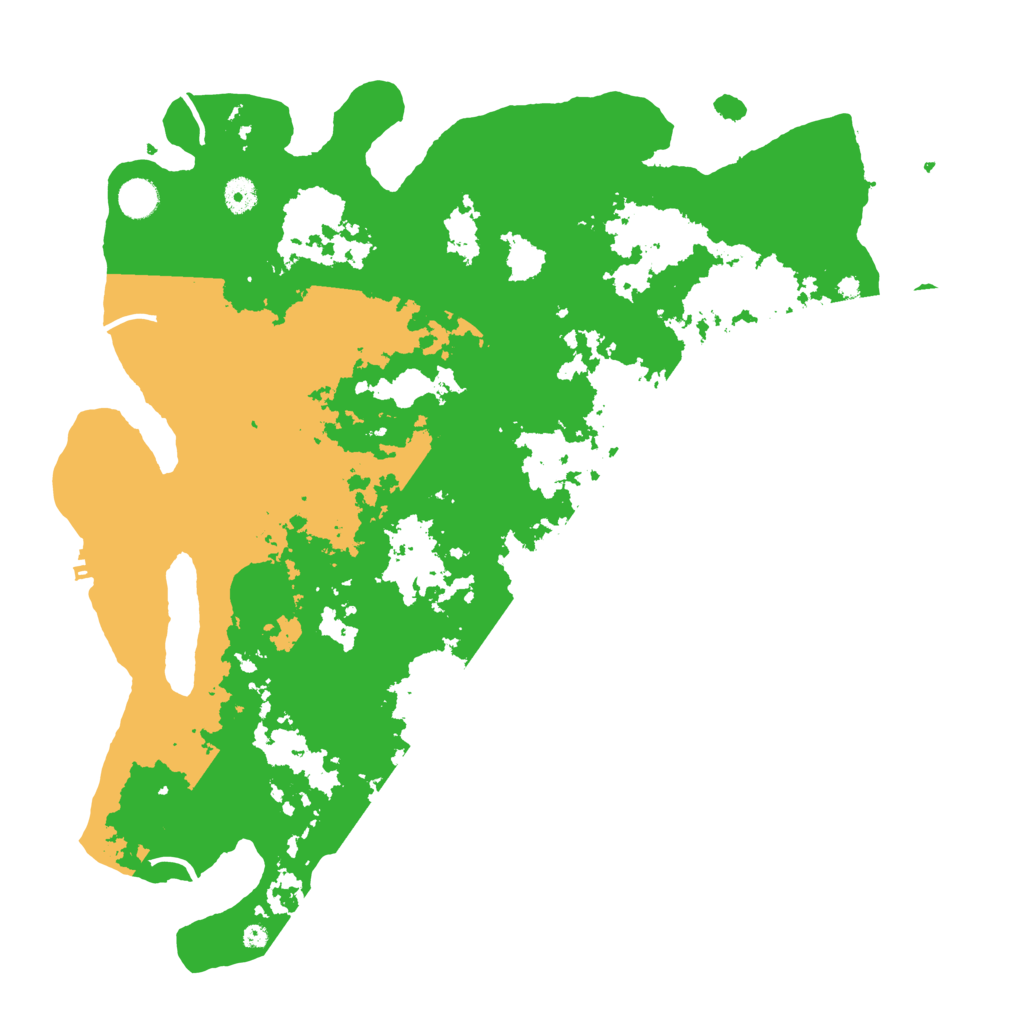 Biome Rust Map: Procedural Map, Size: 4500, Seed: 995864692