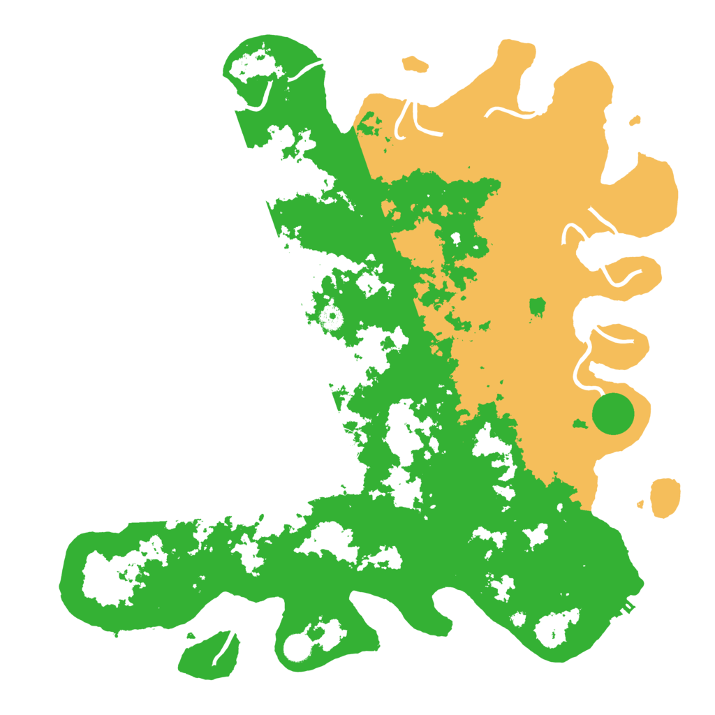 Biome Rust Map: Procedural Map, Size: 4500, Seed: 812281360