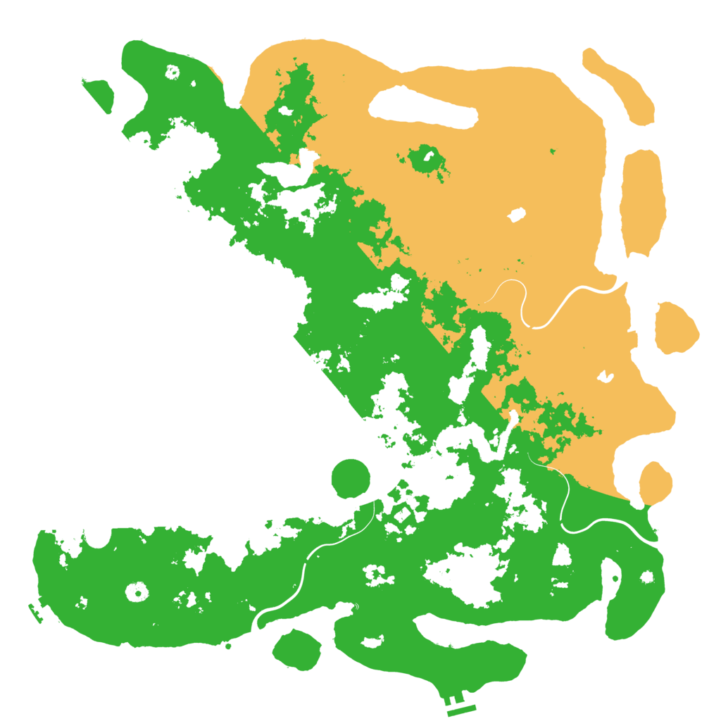 Biome Rust Map: Procedural Map, Size: 5000, Seed: 314971862