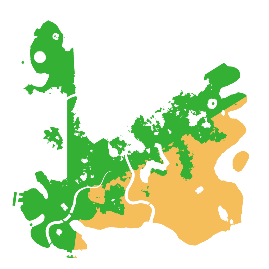 Biome Rust Map: Procedural Map, Size: 4000, Seed: 555239196