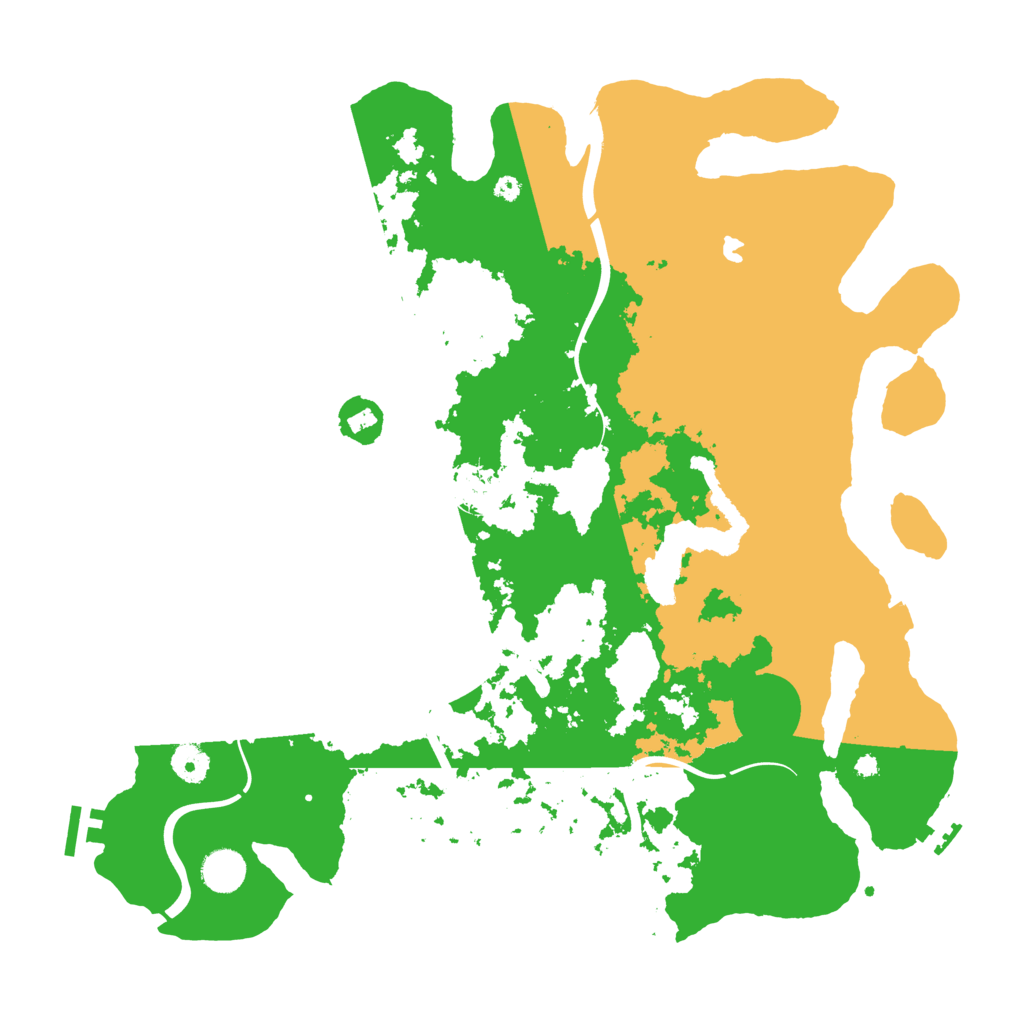 Biome Rust Map: Procedural Map, Size: 4100, Seed: 901382198