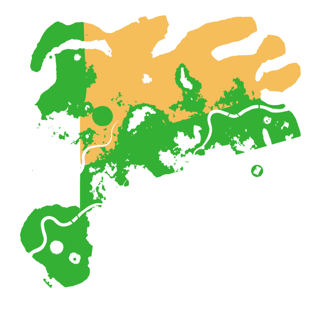 Biome Rust Map: Procedural Map, Size: 4250, Seed: 2103848565
