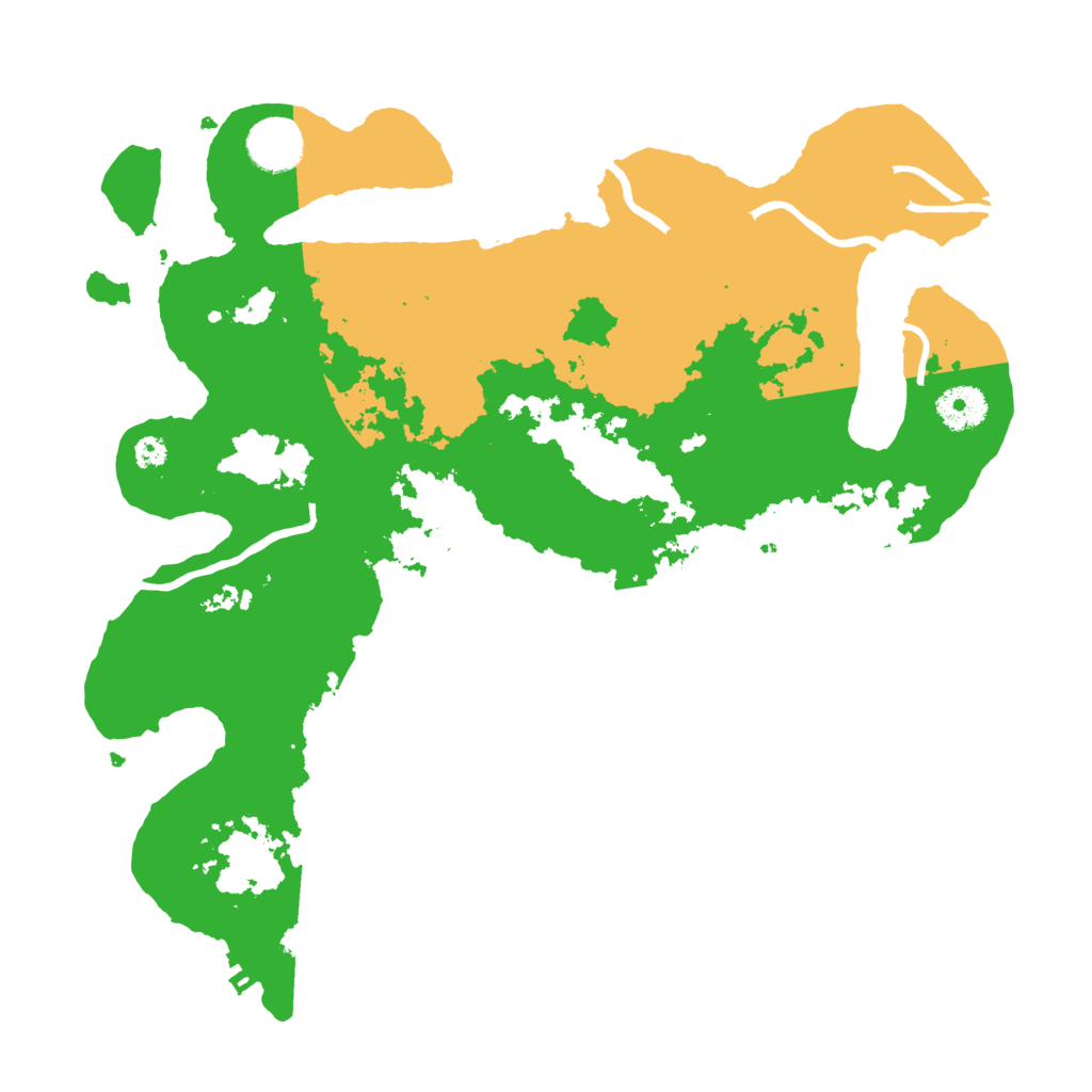 Biome Rust Map: Procedural Map, Size: 3500, Seed: 1161192002